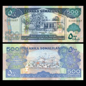 SOMALILAND 500 SHILLINGS UNC BANKNOTE